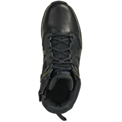 Reebok Boots: Men's 6-Inch RB8605 EH Black Sublite Cushion Side Zip Tactical Boots -doublehboots shop reebok rb8605 t 01