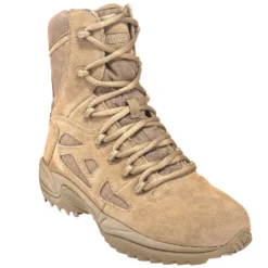Reebok Boots: Men's RB8977 Coyote Tan 8-Inch Rapid Response Tactical Boots -doublehboots shop reebok rb8977 p 01