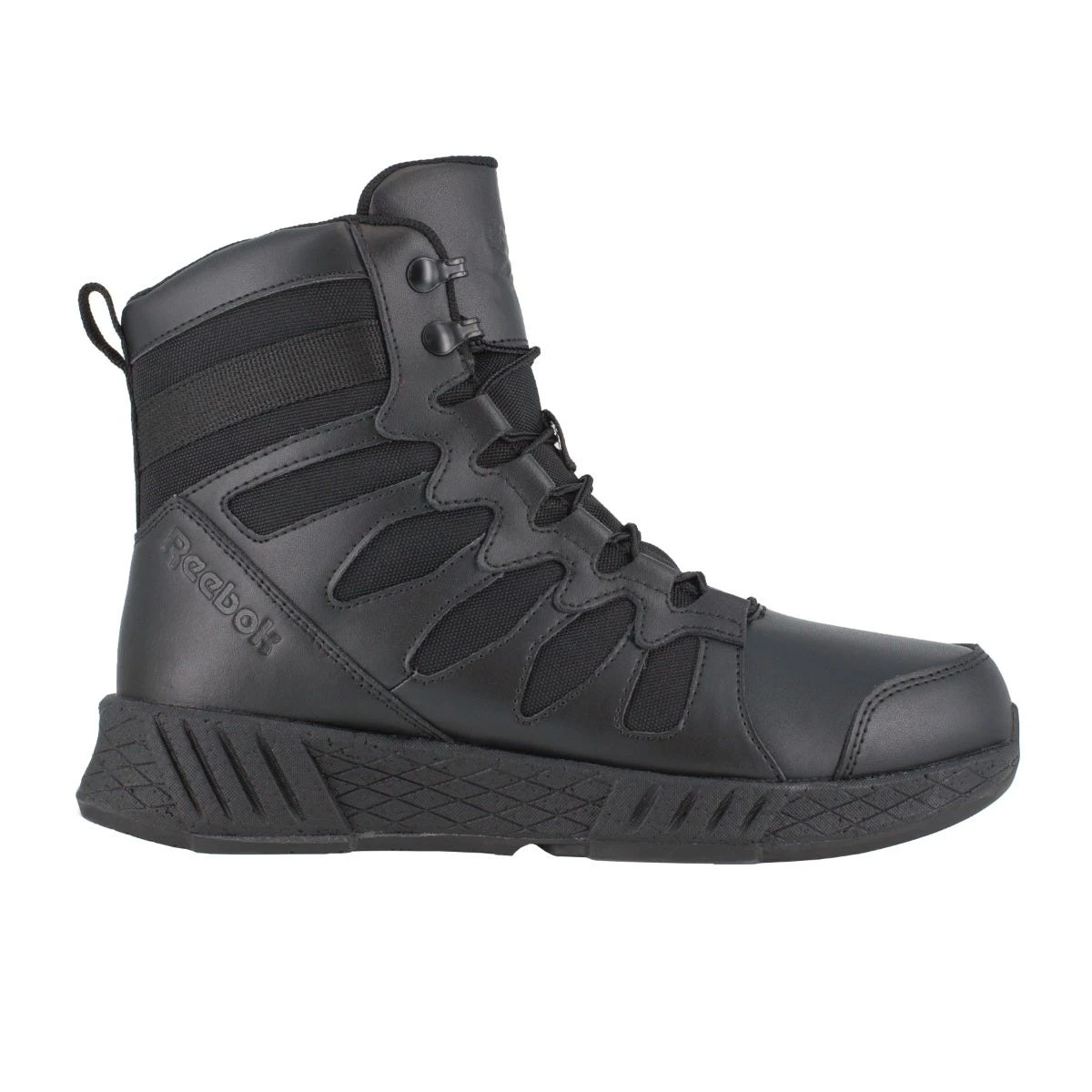 Reebok Boots: Men's RB4355 Black 6 Inch Floatride Energy Tactical Soft Toe Work Boot 7 Reebok Boots: Men's RB4355 Black 6 Inch Floatride Energy Tactical Soft Toe Work Boot - Image 5