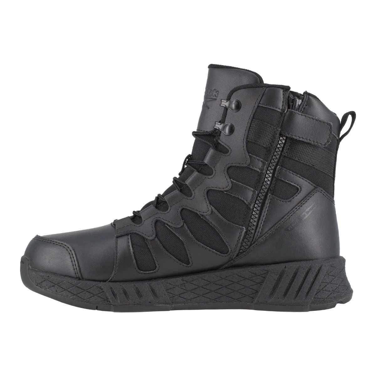 Reebok Boots: Men's RB4355 Black 6 Inch Floatride Energy Tactical Soft Toe Work Boot 6 Reebok Boots: Men's RB4355 Black 6 Inch Floatride Energy Tactical Soft Toe Work Boot - Image 4