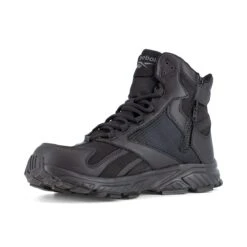 Reebok Boots: Men's RB6650 Black Soft Toe 6" Trail Running Tactical EH Work Boot 10 Reebok Boots: Men's RB6650 Black Soft Toe 6" Trail Running Tactical EH Work Boot -doublehboots shop reebok rb6650 hyperium tactical 03edit
