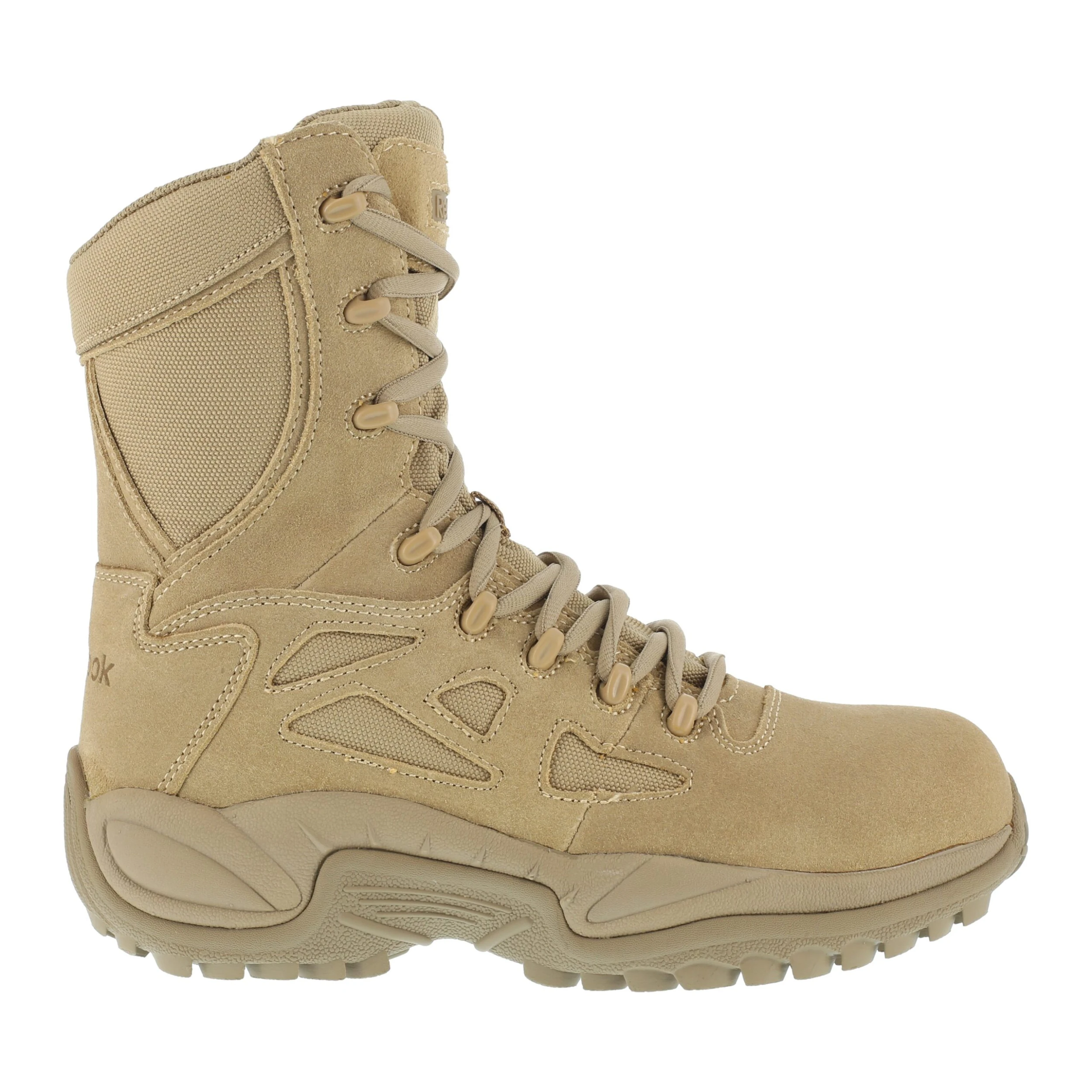 Reebok Boots: Men's Tan RB8895 Rapid Response Non Metallic Military Boots 7 Reebok Boots: Men's Tan RB8895 Rapid Response Non Metallic Military Boots - Image 5
