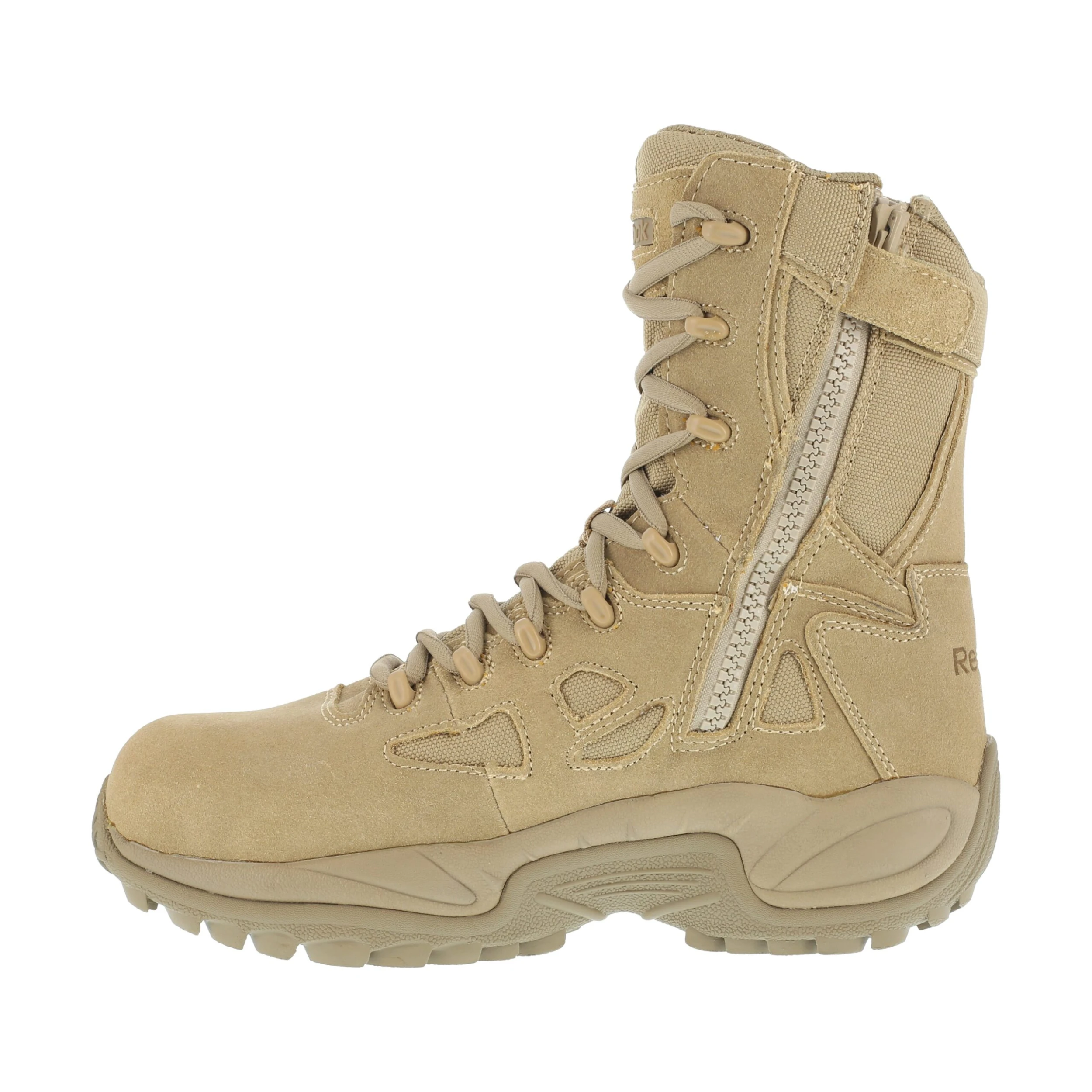 Reebok Boots: Men's Tan RB8895 Rapid Response Non Metallic Military Boots 4 Reebok Boots: Men's Tan RB8895 Rapid Response Non Metallic Military Boots - Image 2