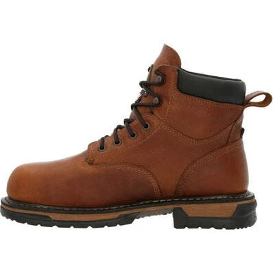 Rocky Boots: Men's RKK0362 Brown Ironclad USA Made Steel Toe Met Guard Waterproof Work Boot 5 Rocky Boots: Men's RKK0362 Brown Ironclad USA Made Steel Toe Met Guard Waterproof Work Boot - Image 3