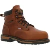 Rocky Boots: Men's RKK0362 Brown Ironclad USA Made Steel Toe Met Guard Waterproof Work Boot 2 Rocky Boots: Men's RKK0362 Brown Ironclad USA Made Steel Toe Met Guard Waterproof Work Boot -doublehboots shop rkk0362 large