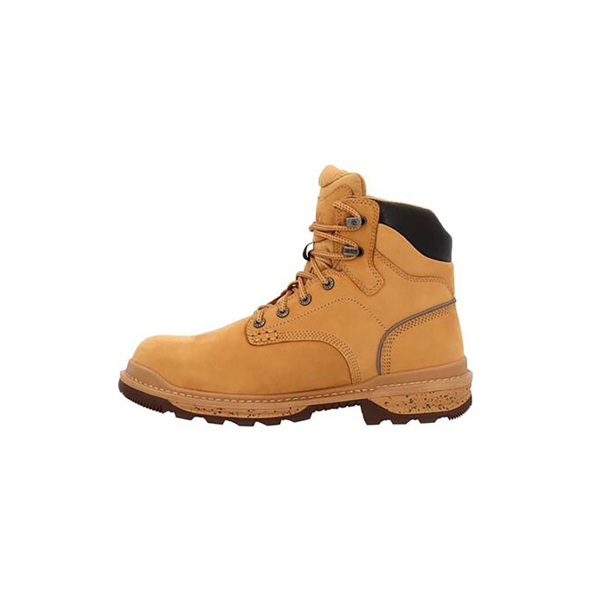 Rocky Boots: Men's RKK0442 Wheat Soft Toe 6" EH Rams Horn Waterproof Work Boot 4 Rocky Boots: Men's RKK0442 Wheat Soft Toe 6" EH Rams Horn Waterproof Work Boot - Image 2