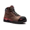 Timberland Pro Boots: Men's A1WSB Brown Red Bosshog Composite Toe Waterproof 6" Work Boot -doublehboots shop rsetdryfugyoijpkedit