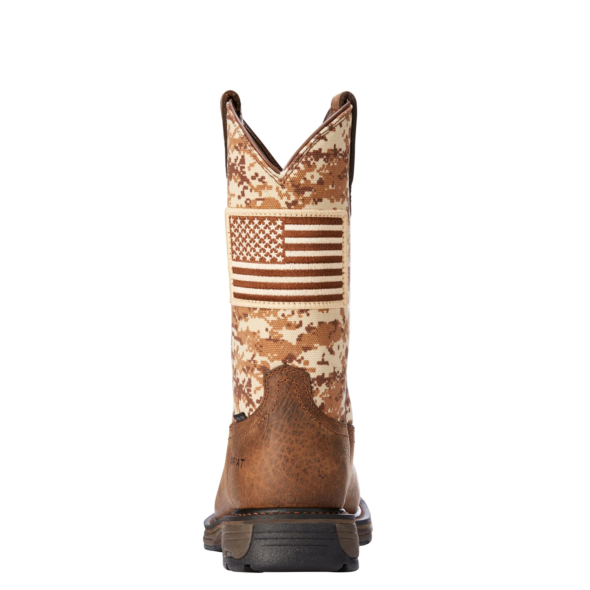 Ariat Boots: Men's Steel Toe Workhog 10022968 Pull On Patriot Work Boots 5 Ariat Boots: Men's Steel Toe Workhog 10022968 Pull On Patriot Work Boots - Image 3