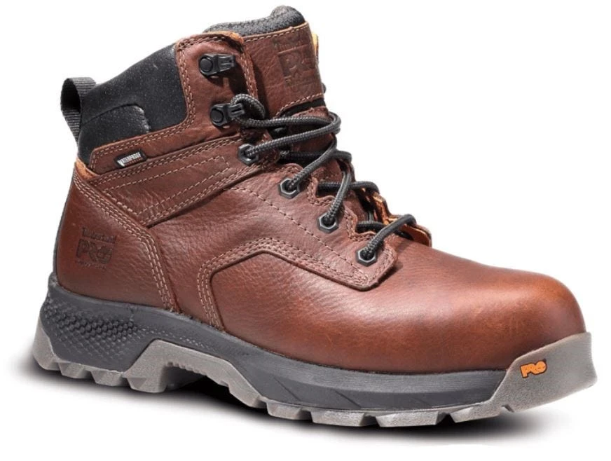 Timberland PRO Boots: Men's A42FY214 Teak Trailblazer Composite Toe 6" Waterproof Work Boot 3 Timberland PRO Boots: Men's A42FY214 Teak Trailblazer Composite Toe 6" Waterproof Work Boot