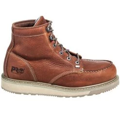 Timberland PRO Boots: Men's Brown 89647 Barstow Wedge Work Boots -doublehboots shop timberland 89647 o 01