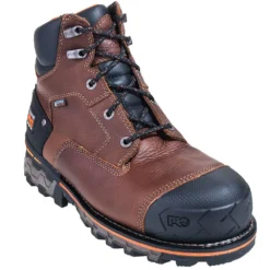 Timberland PRO Boots: Men's 92641 Boondock EH 6" Waterproof Composite Toe Insulated Boots -doublehboots shop timberland 92641 p 01
