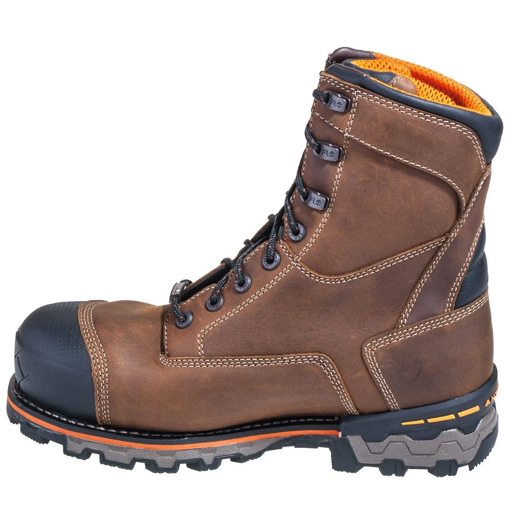 Timberland PRO Boots: Men's Brown 92671 Boondock EH Composite Toe Boots 7 Timberland PRO Boots: Men's Brown 92671 Boondock EH Composite Toe Boots - Image 5