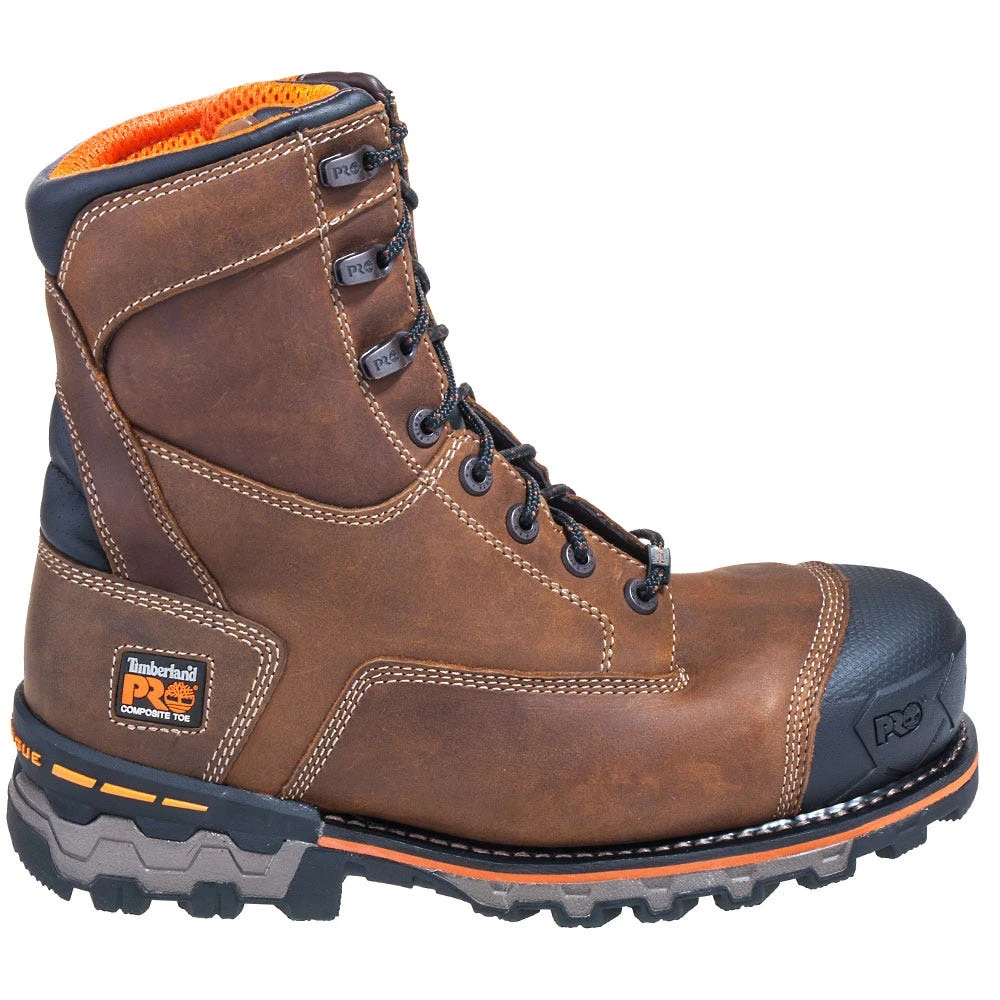 Timberland PRO Boots: Men's Brown 92671 Boondock EH Composite Toe Boots 6 Timberland PRO Boots: Men's Brown 92671 Boondock EH Composite Toe Boots - Image 4