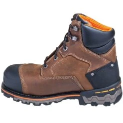 Timberland PRO Boots: Men's Brown 92673 Boondock 6" EH Waterproof Boots -doublehboots shop timberland 92673 i 01