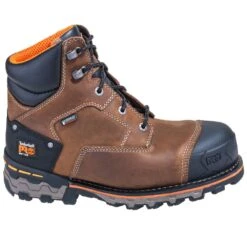 Timberland PRO Boots: Men's Brown 92673 Boondock 6" EH Waterproof Boots -doublehboots shop timberland 92673 o 01