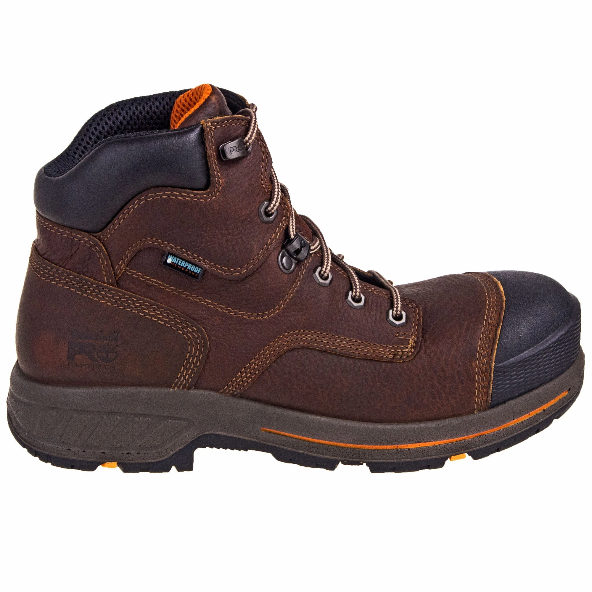 Timberland PRO Boots: Men's TB0A1I4H 214 Helix HD Brown 6-Inch Composite Toe Boots 6 Timberland PRO Boots: Men's TB0A1I4H 214 Helix HD Brown 6-Inch Composite Toe Boots - Image 4