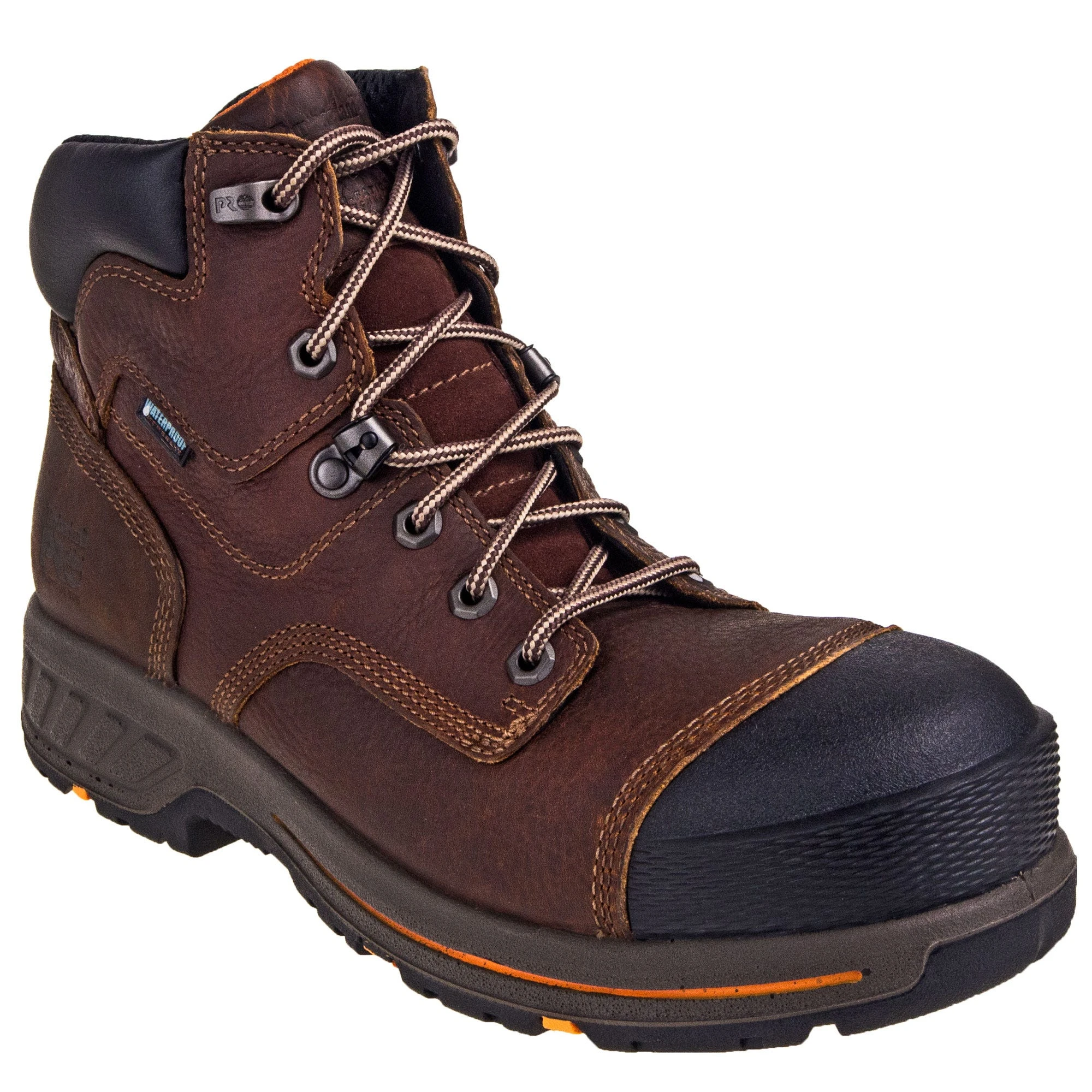 Timberland PRO Boots: Men's TB0A1I4H 214 Helix HD Brown 6-Inch Composite Toe Boots 7 Timberland PRO Boots: Men's TB0A1I4H 214 Helix HD Brown 6-Inch Composite Toe Boots - Image 5