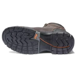 Timberland PRO Boots: Men's Endurance PR 52561 Brown 8" Steel Toe Work Boots -doublehboots shop tmb pro 52561 bottom