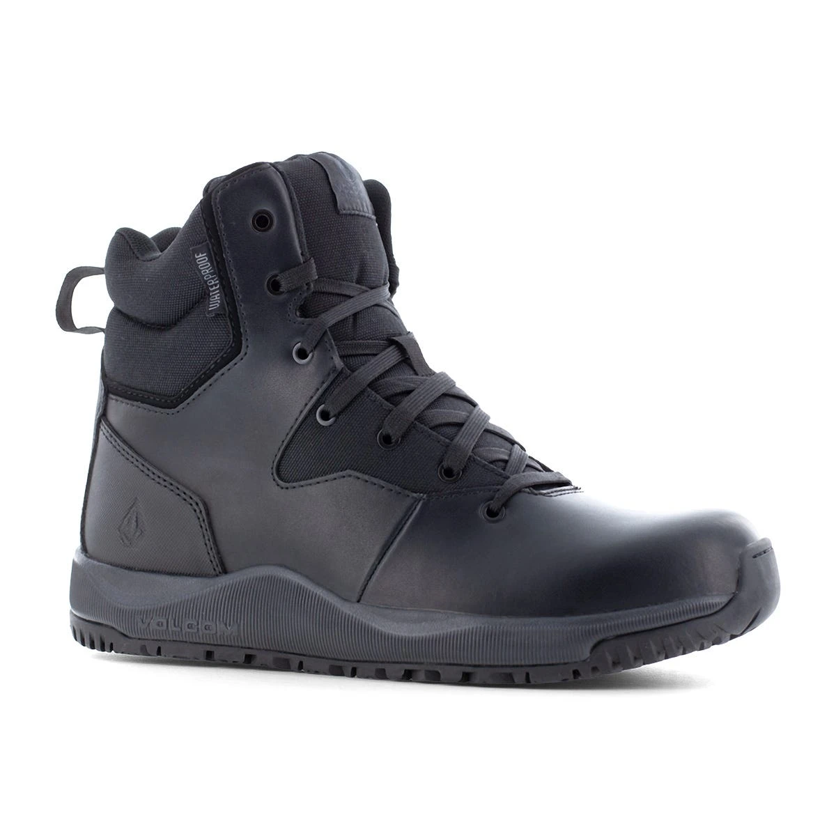 Volcom Boots: Men's VM30703 Black Soft Toe Street Shield 6" Tactical Waterproof Side Zipper Boot 3 Volcom Boots: Men's VM30703 Black Soft Toe Street Shield 6" Tactical Waterproof Side Zipper Boot