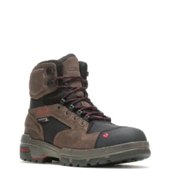 Wolverine Boots: Men's W10612 Dark Brown Composite Toe Legend Carbonmax Durashocks 6" Work Boot