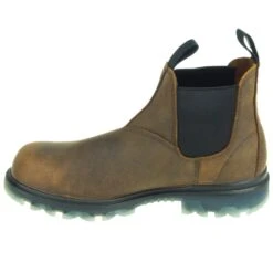 Wolverine Boots: Men's Brown W10790 I-90 Romeo Slip On Work Boots -doublehboots shop w10791 4 2