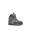 Wolverine Boots: Men's W080030 Charcoal Grey Composite Toe Wilderness Hiker Work Boot 2 Wolverine Boots: Men's W080030 Charcoal Grey Composite Toe Wilderness Hiker Work Boot -doublehboots shop wbsm w080030 111320 f21 045edit