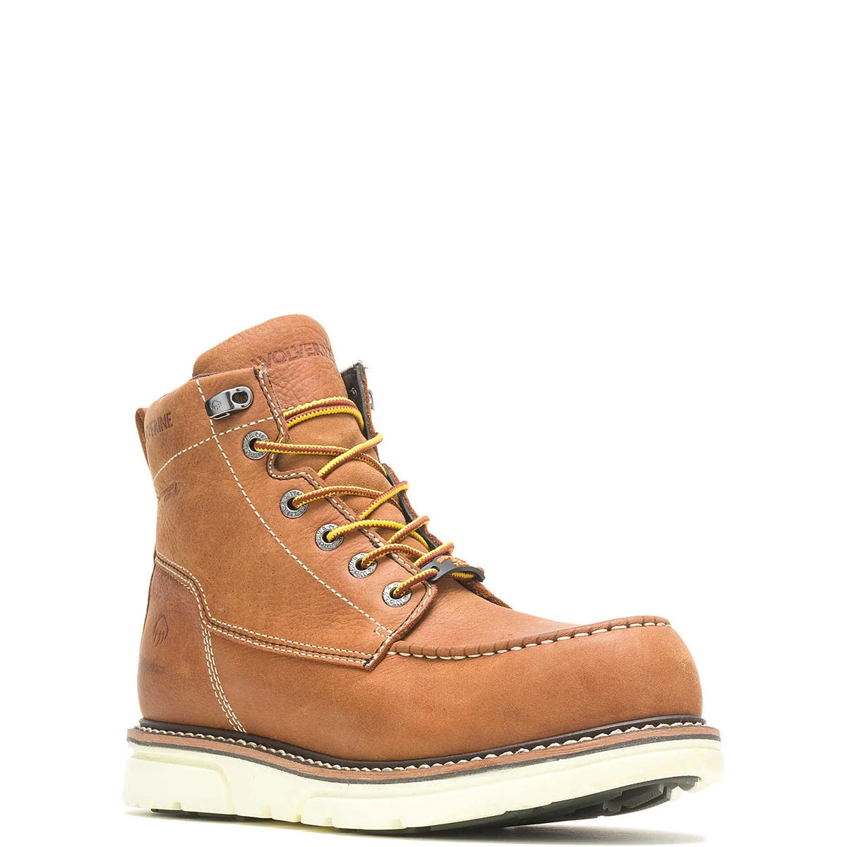Wolverine Boots: Men's W200051 Tan Soft Toe I-90 Durashocks 6" Work Boot 3 Wolverine Boots: Men's W200051 Tan Soft Toe I-90 Durashocks 6" Work Boot