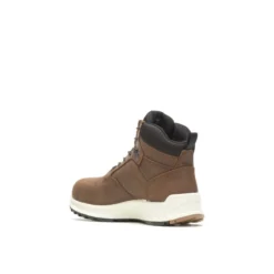 Wolverine Boots: Men's W201156 Brown Alloy Toe Shiftplius LX Waterproof Work Boot -doublehboots shop wbsm w201156 072220 f20 225edit