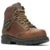 Wolverine Boots: Men's 201175 Tobacco 6" Hellcat CarbonMax Waterproof Work Boot -doublehboots shop wbsm w201175 091719 f20 045 1 1