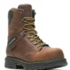 Wolverine Boots: Men's 201177 Tobacco Hellcat CarbonMax Waterproof Work Boot 1 Wolverine Boots: Men's 201177 Tobacco Hellcat CarbonMax Waterproof Work Boot -doublehboots shop wbsm w201177 091719 f20 045 2 1