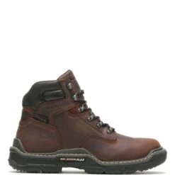 Wolverine Boots: Men's W210081 Peanut Soft Toe Raider Waterproof Durashocks 6" Work Boot 8 Wolverine Boots: Men's W210081 Peanut Soft Toe Raider Waterproof Durashocks 6" Work Boot -doublehboots shop wbsm w210081 022421 f21 000