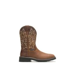Wolverine Boots: Men's W211114 Conker Steel Toe Rancher Waterproof Wellington Work Boots 8 Wolverine Boots: Men's W211114 Conker Steel Toe Rancher Waterproof Wellington Work Boots -doublehboots shop wbsm w211114 082420 f21 000edit