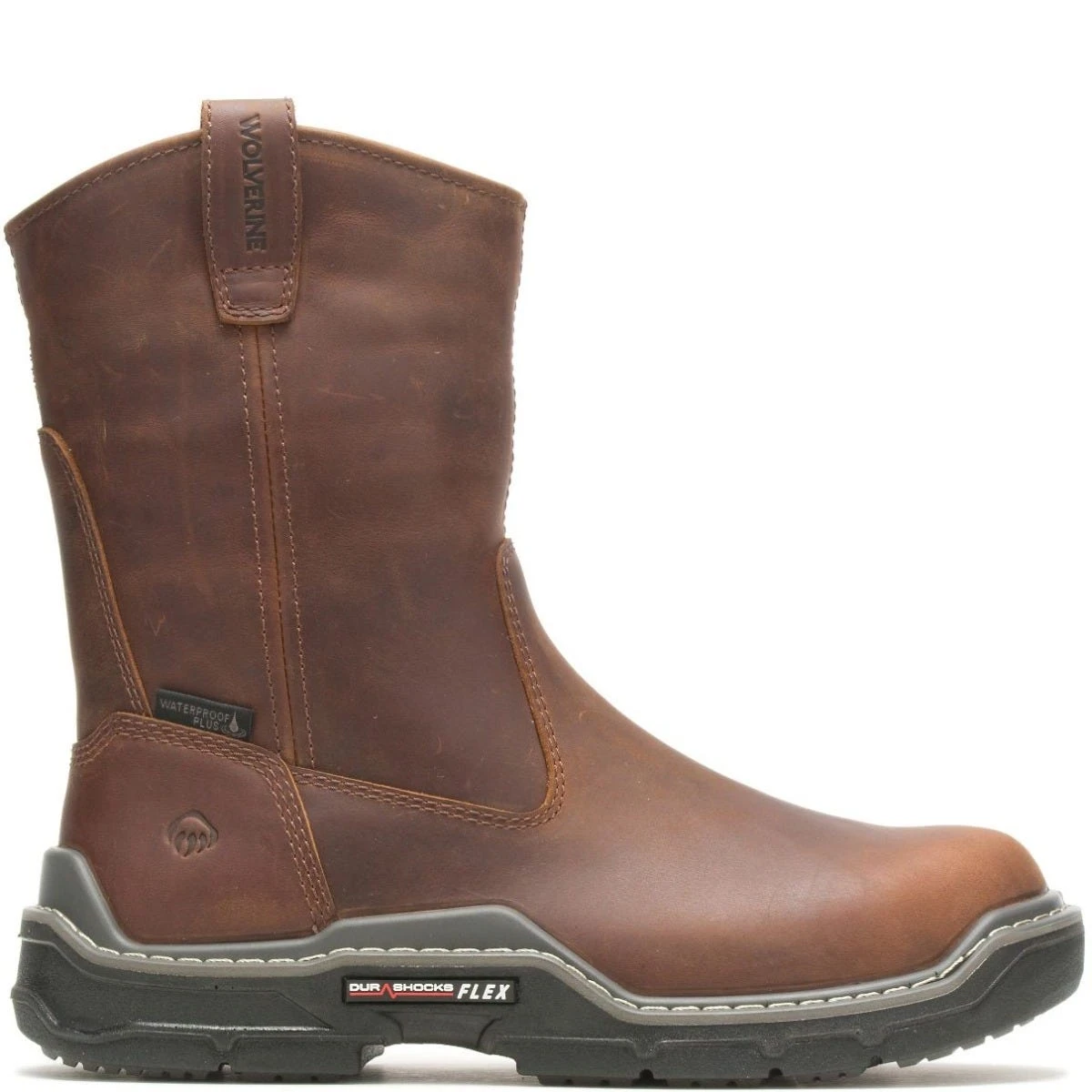 Wolverine Boots: Men's W211129 Peanut Carbommax Toe Raider Durashocks Waterproof Wellington Work Boot 4 Wolverine Boots: Men's W211129 Peanut Carbommax Toe Raider Durashocks Waterproof Wellington Work Boot - Image 2
