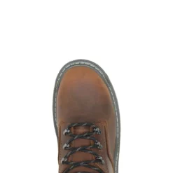 Wolverine Boots: Men's W211162 Peanut Raider Durashocks Waterproof 8" Carbonmax Work Boot 11 Wolverine Boots: Men's W211162 Peanut Raider Durashocks Waterproof 8" Carbonmax Work Boot -doublehboots shop wbsm w211162 012721 s22 top 1