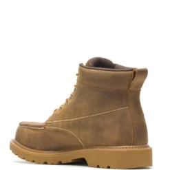 Wolverine Boots: Men's W221049 Tan Steel Toe Floorhand Moc Toe Waterproof Work Boot 8 Wolverine Boots: Men's W221049 Tan Steel Toe Floorhand Moc Toe Waterproof Work Boot -doublehboots shop wbsm w221049 062722 s23 225 1