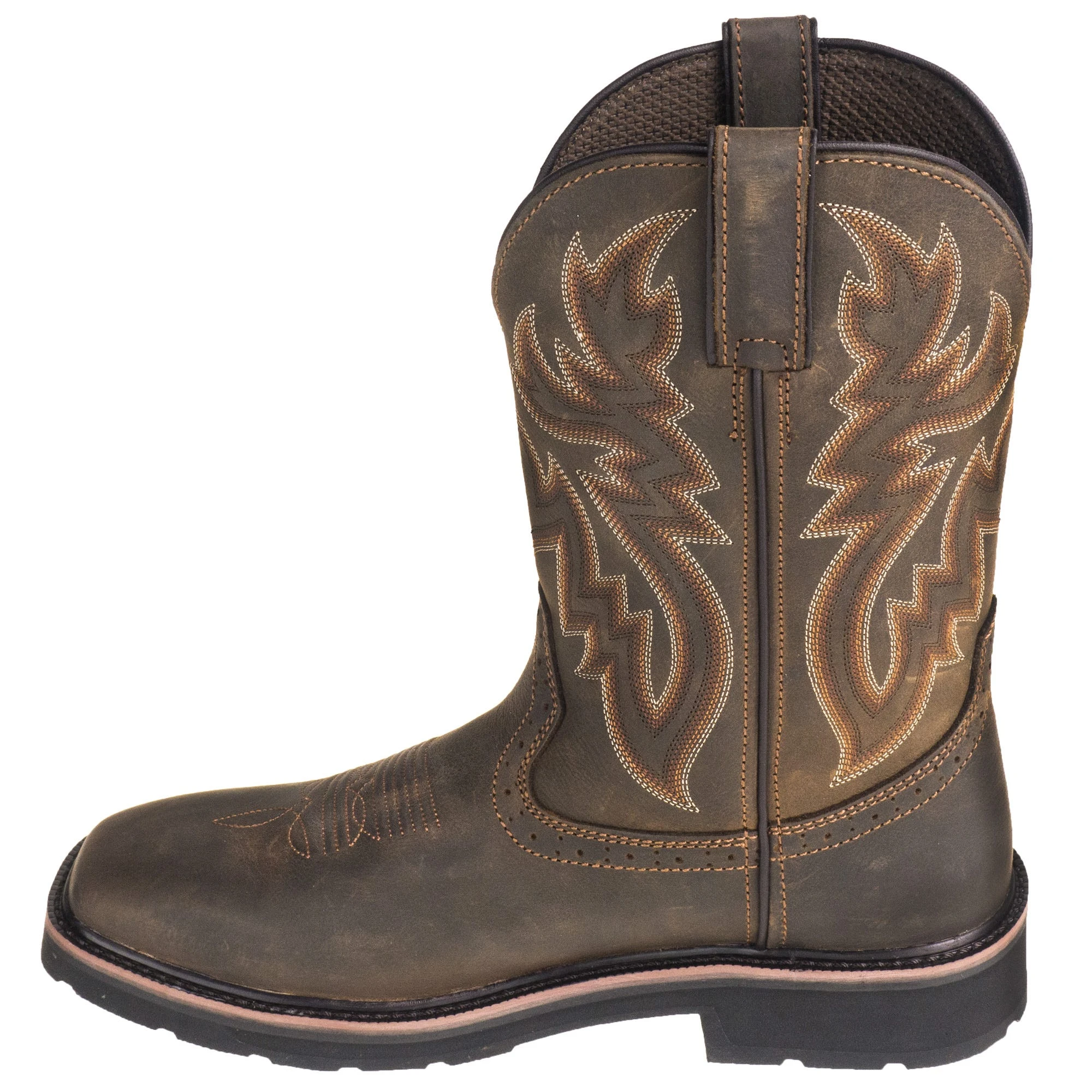 Wolverine Boots: Men's 10702 Steel Toe EH Pull On Rancher Boots 6 Wolverine Boots: Men's 10702 Steel Toe EH Pull On Rancher Boots - Image 4