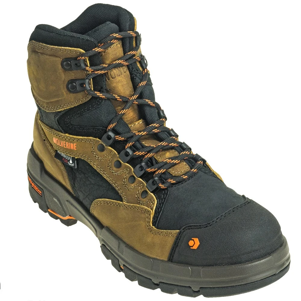 Wolverine Boots: Men's 10611 Waterproof EH 6-Inch Safety Toe Work Boots 7 Wolverine Boots: Men's 10611 Waterproof EH 6-Inch Safety Toe Work Boots - Image 5