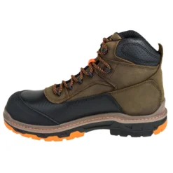 Wolverine Boots: Overpass CarbonMAX EH Men's W10717 Brown Mid Work Boots 13 Wolverine Boots: Overpass CarbonMAX EH Men's W10717 Brown Mid Work Boots -doublehboots shop wolverine w10717 i 01