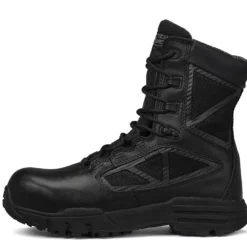 Tactical Research Boots: Men's TR998ZWPCT Black TR Chrome Side-Zip Waterproof CT Combat Boots -doublehboots shop z1 zn ng