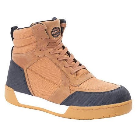 Oliver Boots: Men's NXHI323-MED Tan Black Alloy Toe Athletic Work Boot 3 Oliver Boots: Men's NXHI323-MED Tan Black Alloy Toe Athletic Work Boot